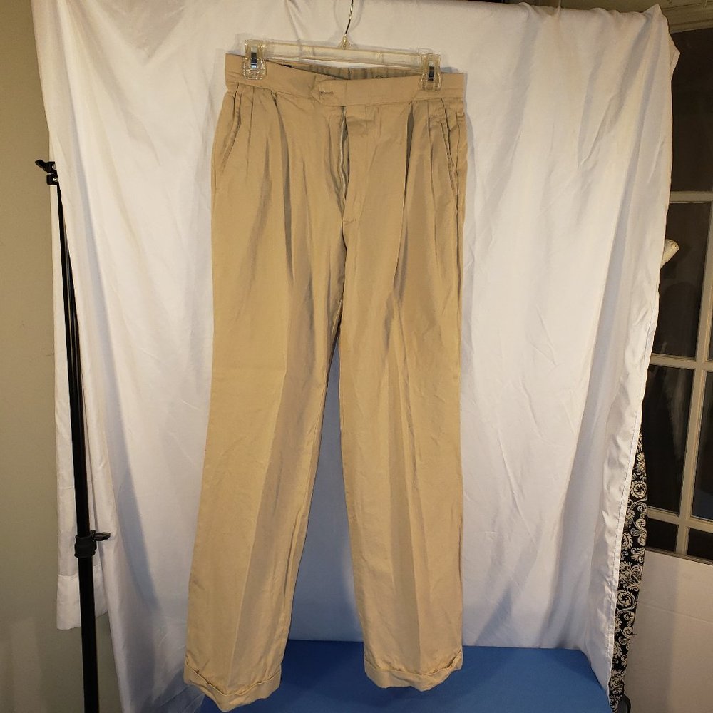 Polo by Ralph Lauren Tan Straight Leg Pants